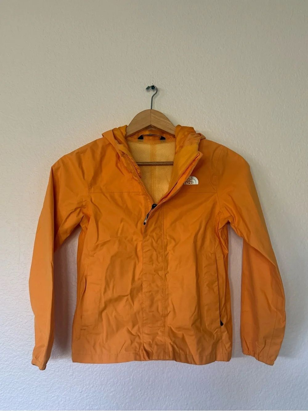 The North Face Orange Lightweight Hooded Jacket